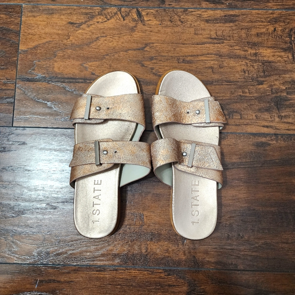 1.State Women's Ocel Dual Strap Sandals Size 6